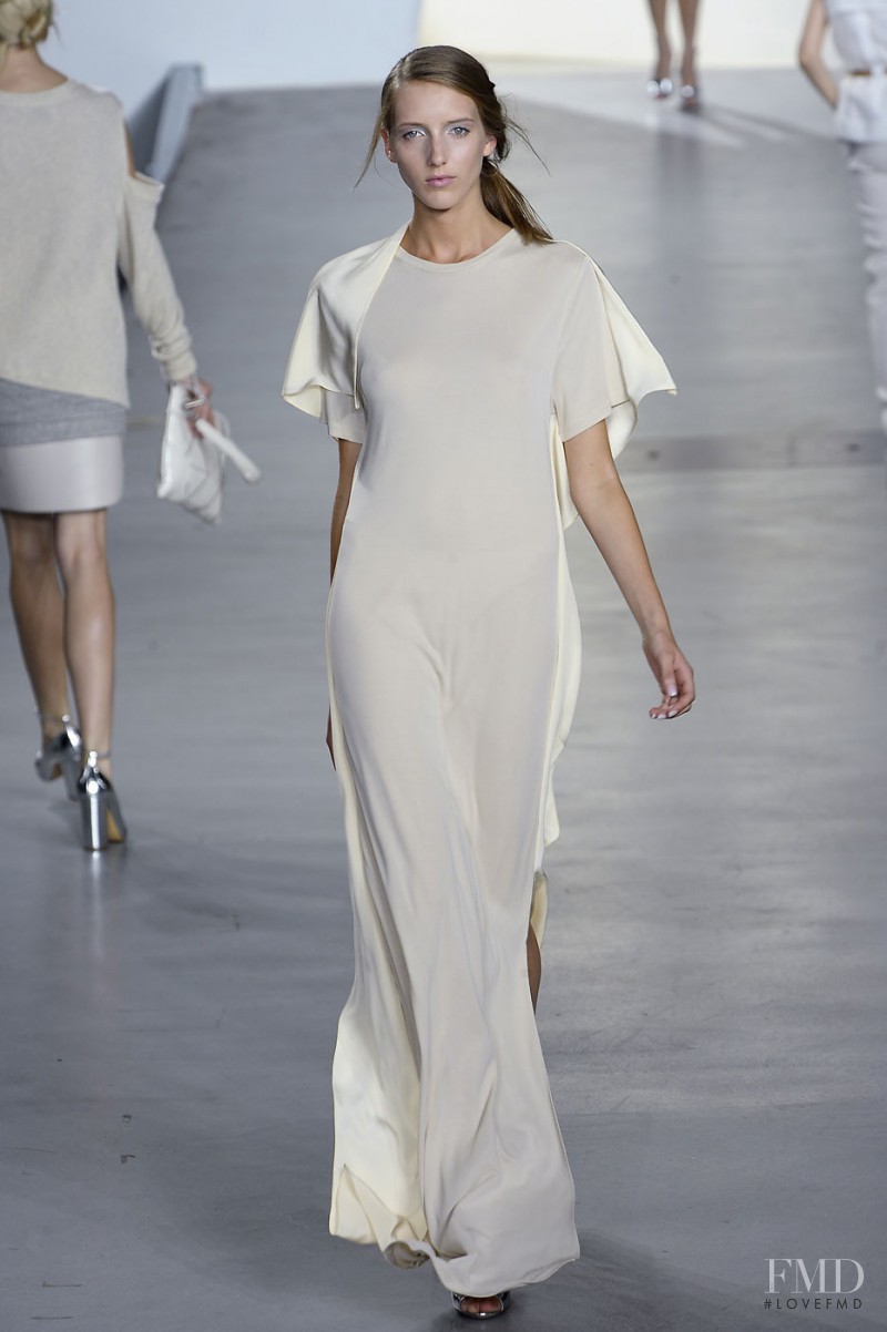 Iris Egbers featured in  the 3.1 Phillip Lim fashion show for Spring/Summer 2012