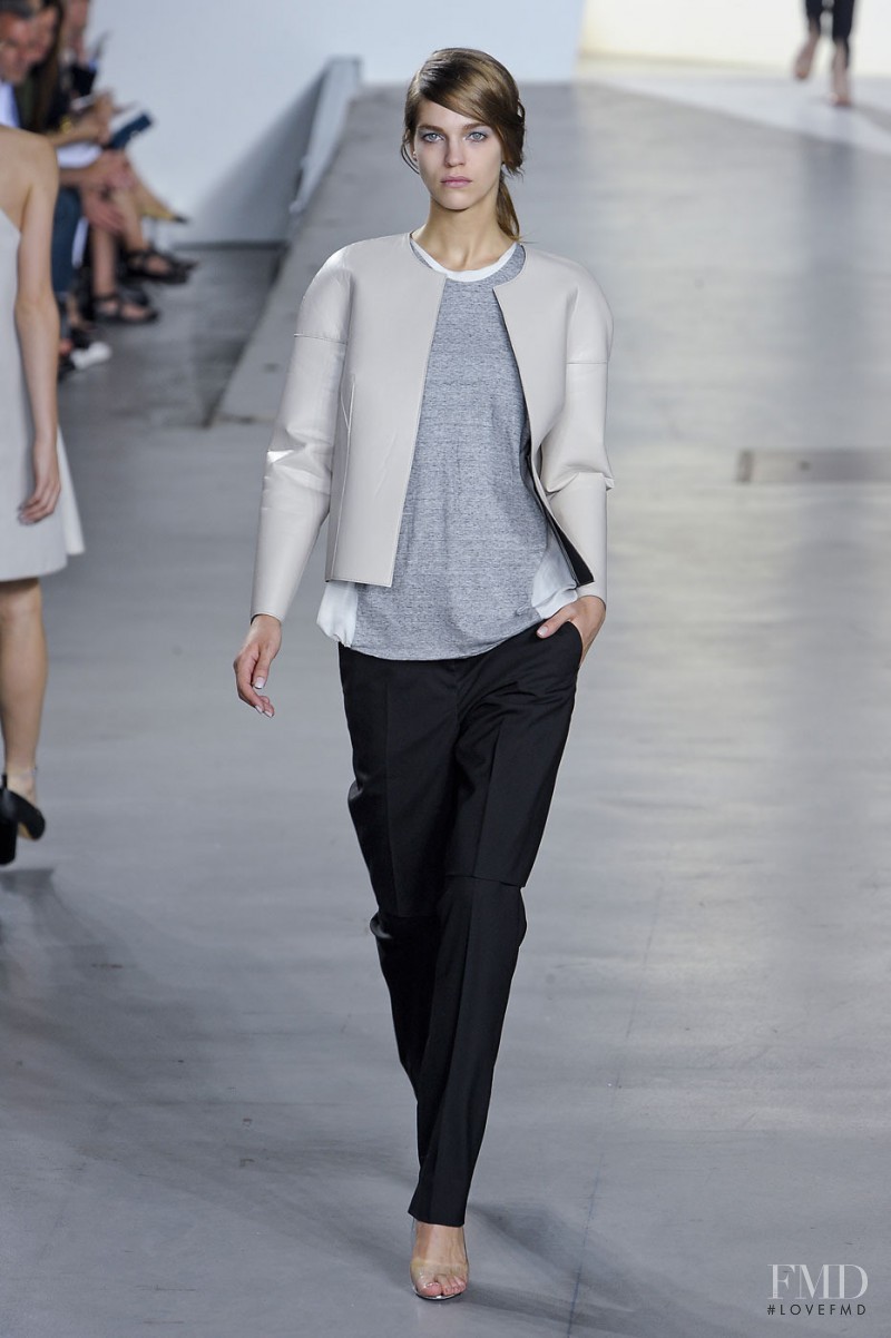 Samantha Gradoville featured in  the 3.1 Phillip Lim fashion show for Spring/Summer 2012