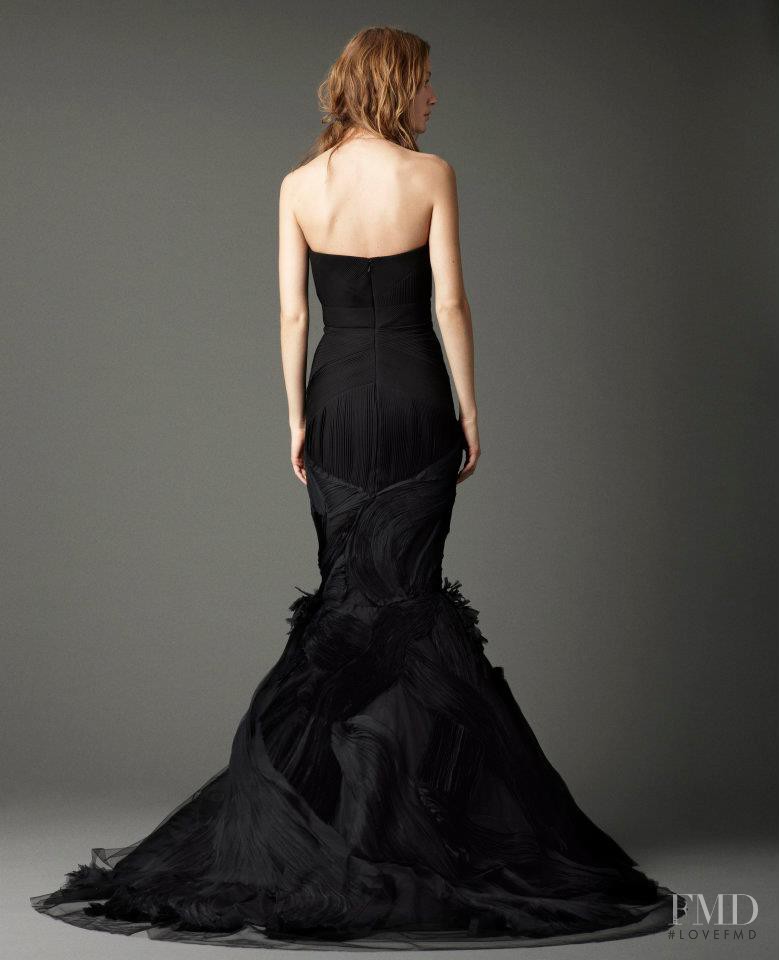 Alana Zimmer featured in  the Vera Wang Bridal House lookbook for Fall 2012