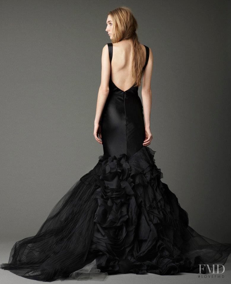 Janice Alida featured in  the Vera Wang Bridal House lookbook for Fall 2012