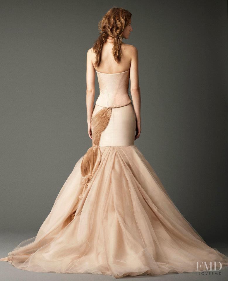 Alana Zimmer featured in  the Vera Wang Bridal House lookbook for Fall 2012