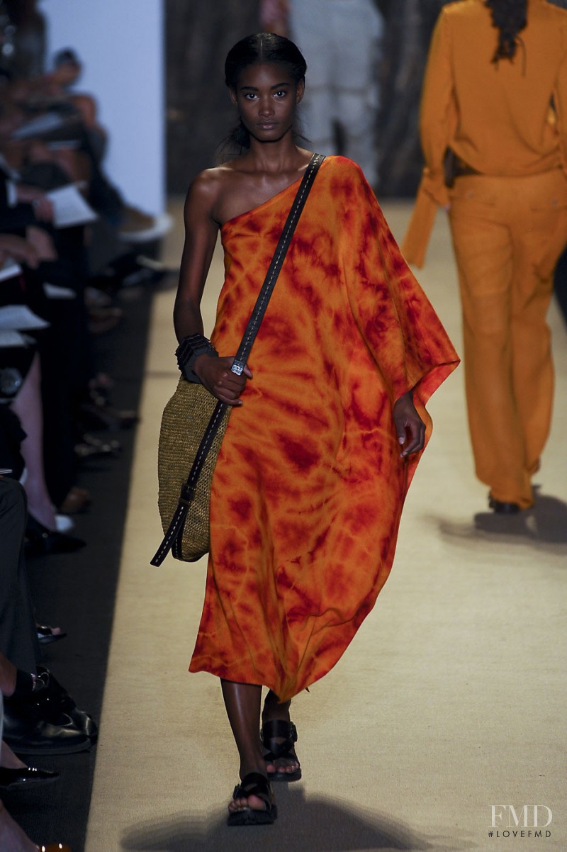 Melodie Monrose featured in  the Michael Kors Collection fashion show for Spring/Summer 2012