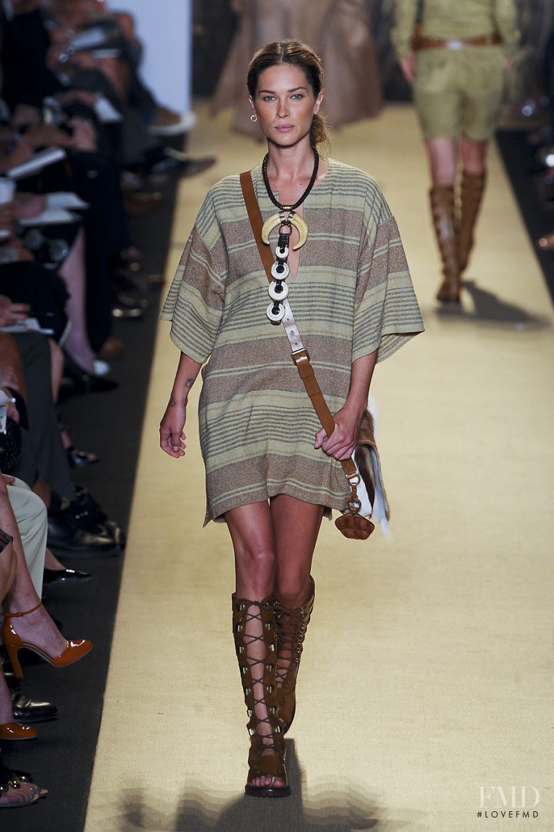Erin Wasson featured in  the Michael Kors Collection fashion show for Spring/Summer 2012