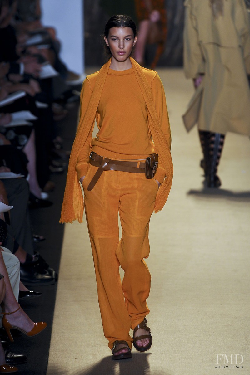 Kate King featured in  the Michael Kors Collection fashion show for Spring/Summer 2012