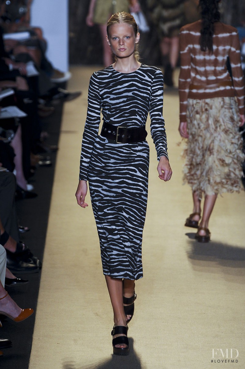 Hanne Gaby Odiele featured in  the Michael Kors Collection fashion show for Spring/Summer 2012