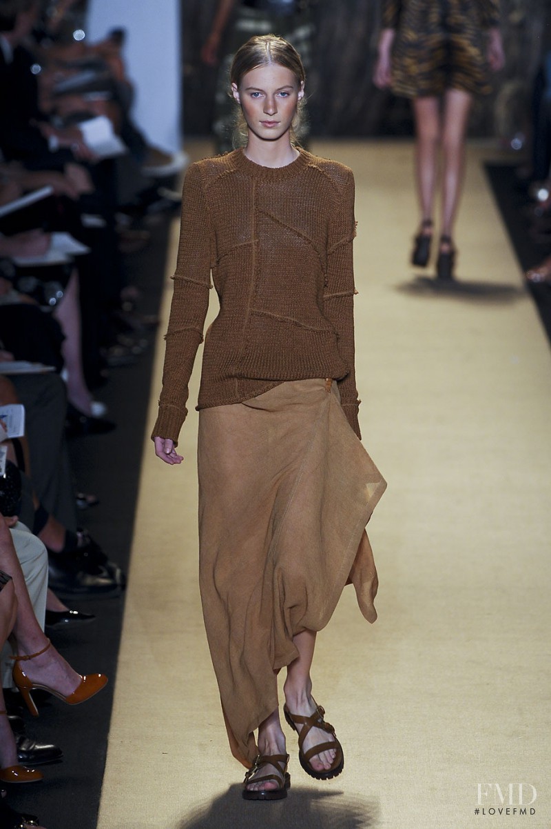 Julia Nobis featured in  the Michael Kors Collection fashion show for Spring/Summer 2012