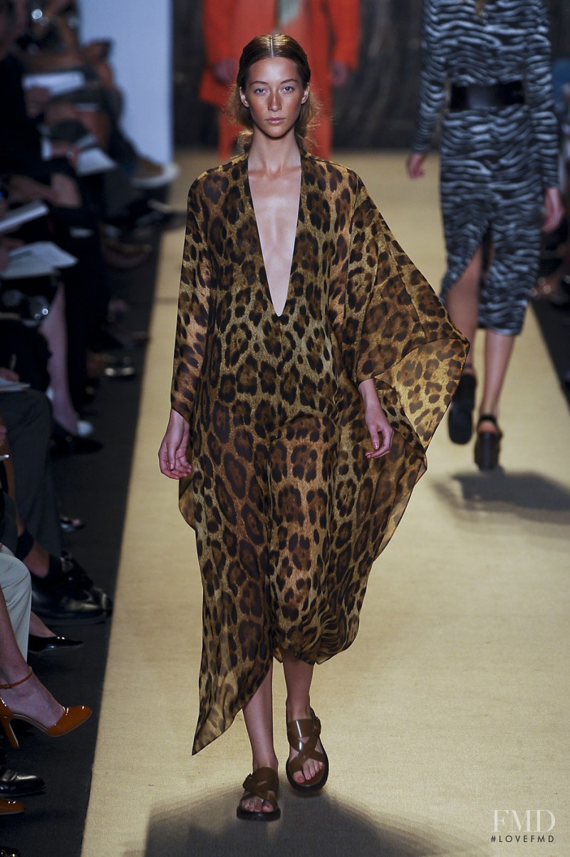 Alana Zimmer featured in  the Michael Kors Collection fashion show for Spring/Summer 2012