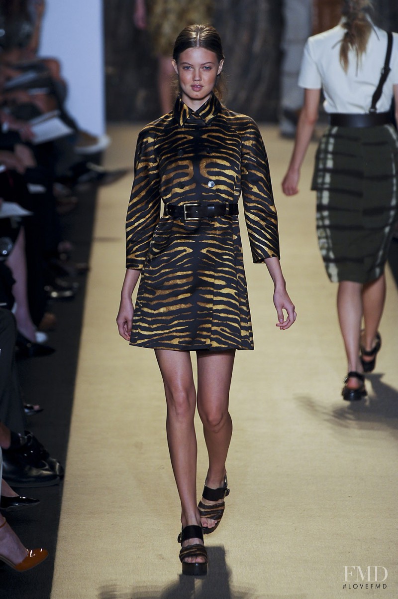 Lindsey Wixson featured in  the Michael Kors Collection fashion show for Spring/Summer 2012