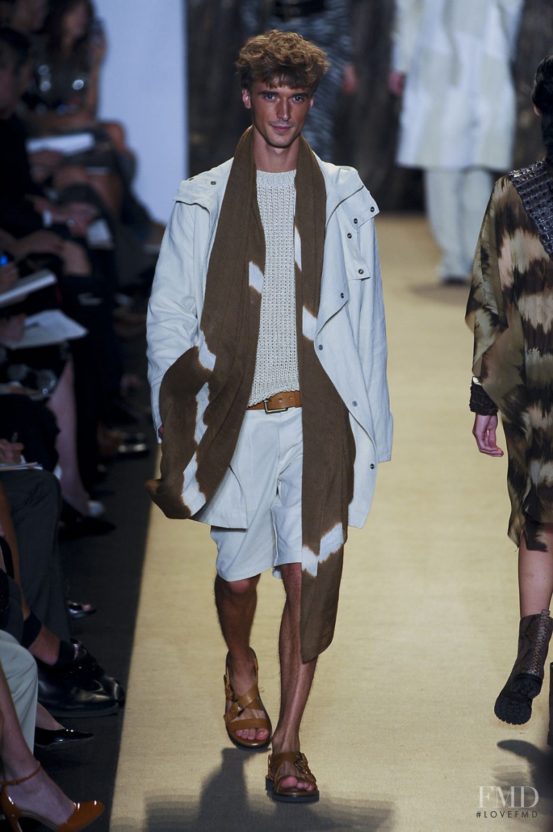 Clement Chabernaud featured in  the Michael Kors Collection fashion show for Spring/Summer 2012