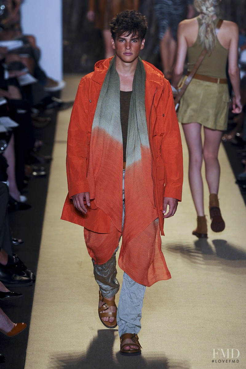 Simon van Meervenne featured in  the Michael Kors Collection fashion show for Spring/Summer 2012