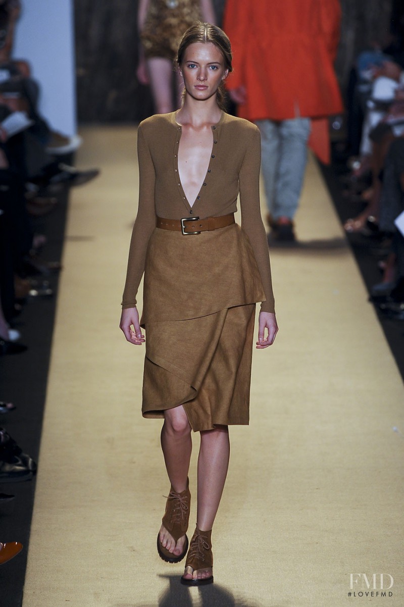 Daria Strokous featured in  the Michael Kors Collection fashion show for Spring/Summer 2012