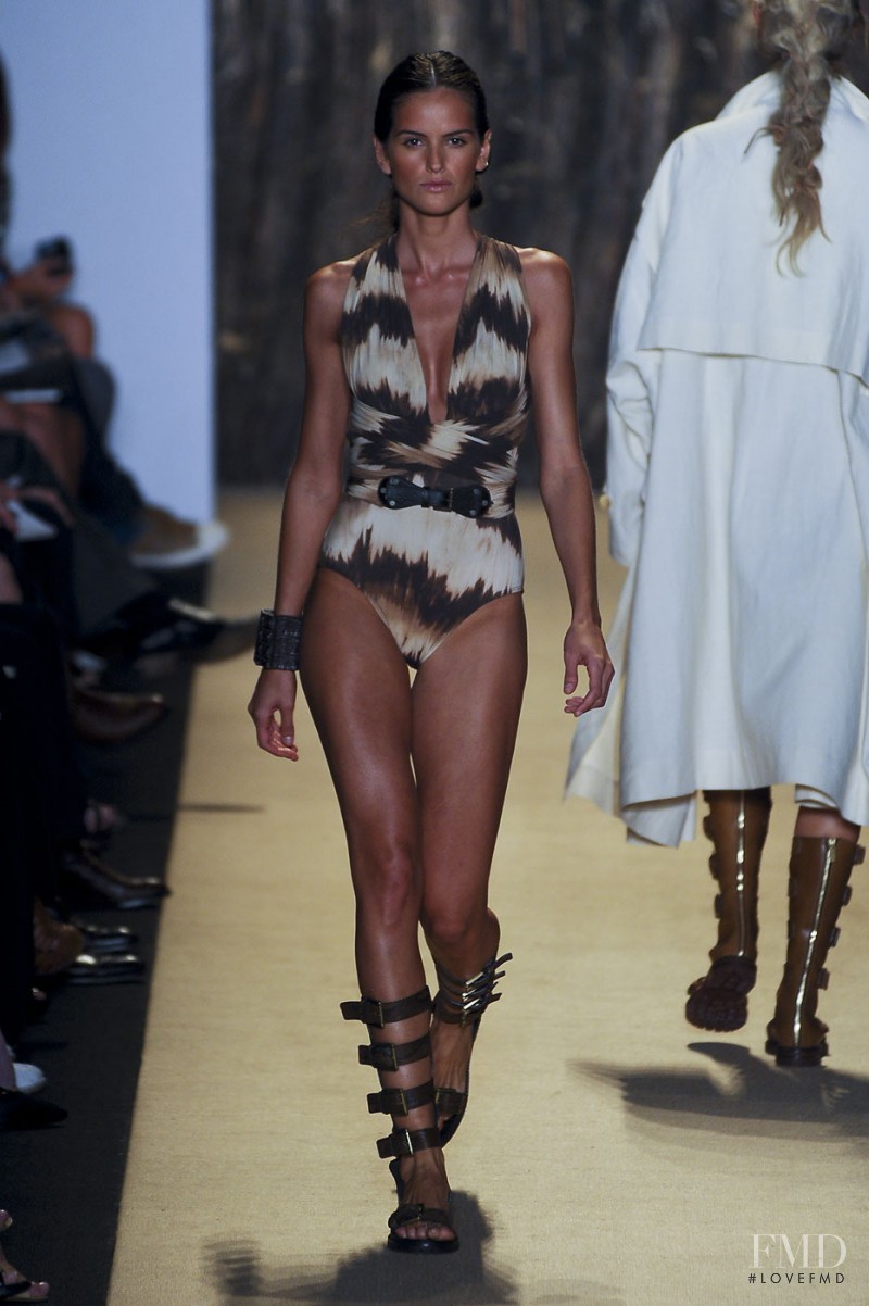 Izabel Goulart featured in  the Michael Kors Collection fashion show for Spring/Summer 2012