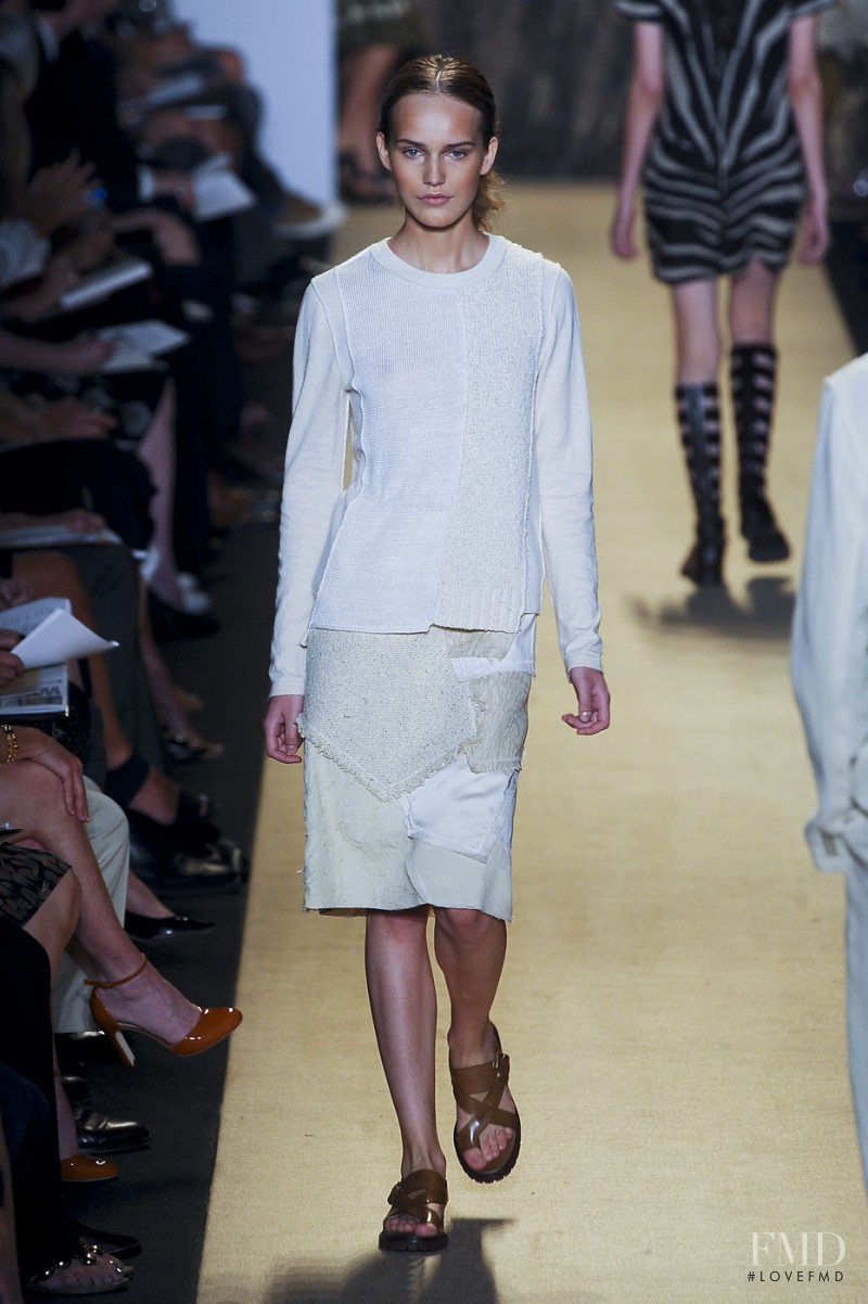 Karolina Waz featured in  the Michael Kors Collection fashion show for Spring/Summer 2012