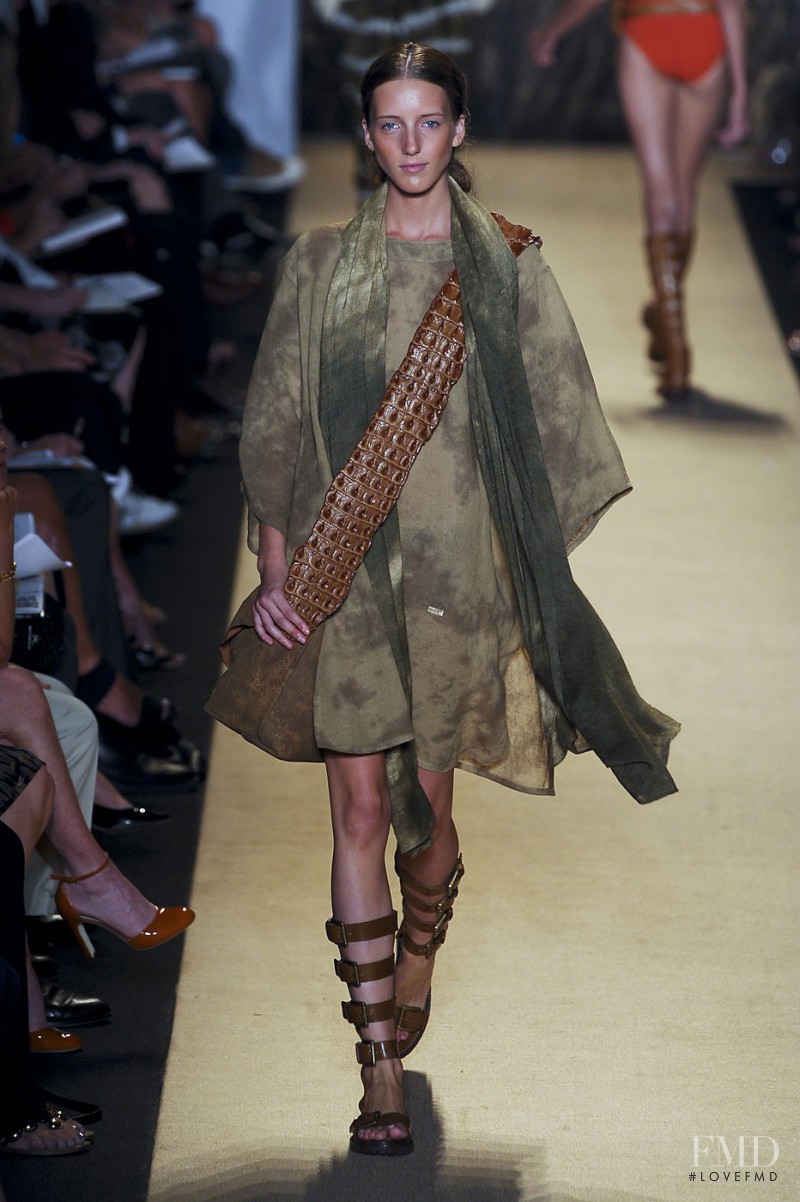Iris Egbers featured in  the Michael Kors Collection fashion show for Spring/Summer 2012