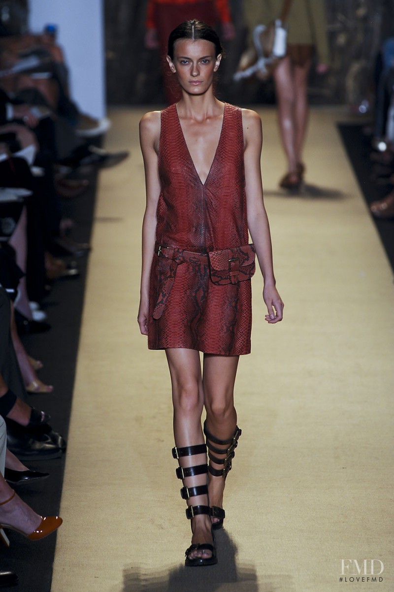 Erjona Ala featured in  the Michael Kors Collection fashion show for Spring/Summer 2012