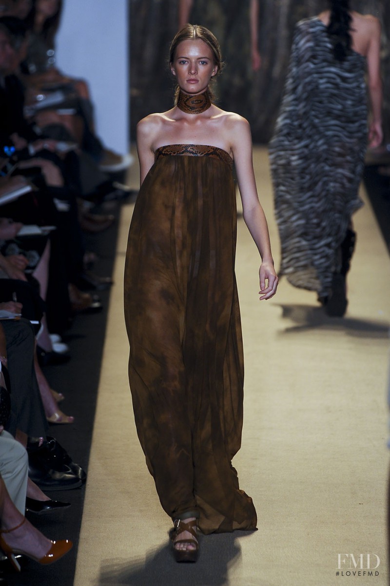 Daria Strokous featured in  the Michael Kors Collection fashion show for Spring/Summer 2012