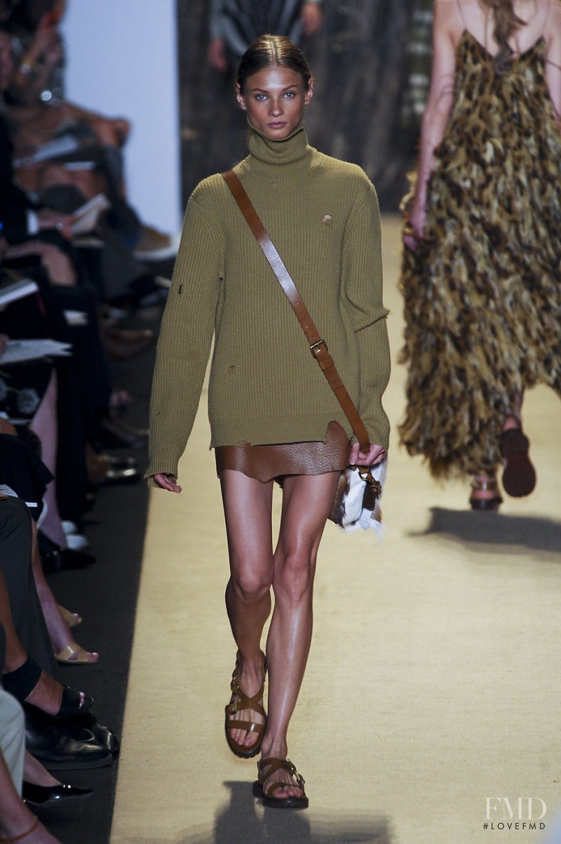 Anna Selezneva featured in  the Michael Kors Collection fashion show for Spring/Summer 2012
