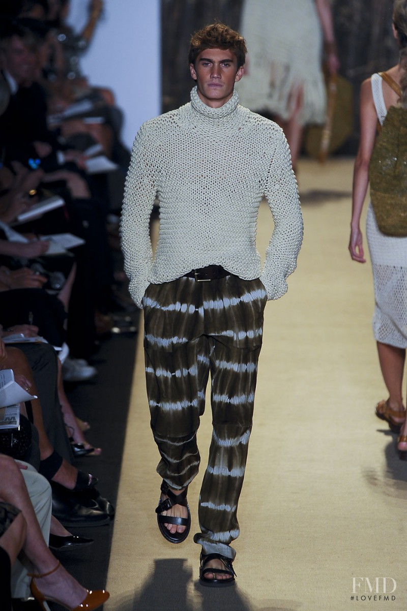 Tomas Guarracino featured in  the Michael Kors Collection fashion show for Spring/Summer 2012