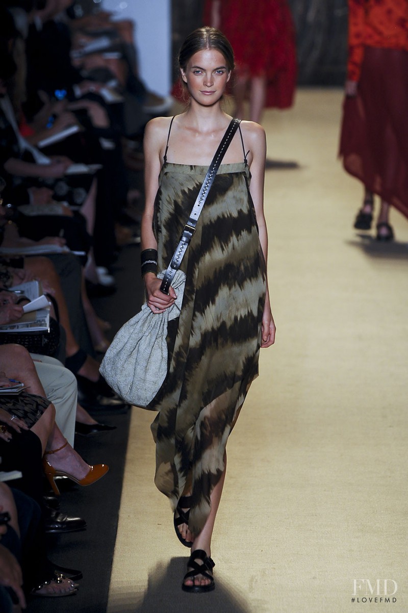 Mirte Maas featured in  the Michael Kors Collection fashion show for Spring/Summer 2012