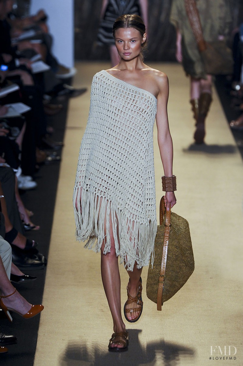 Magdalena Frackowiak featured in  the Michael Kors Collection fashion show for Spring/Summer 2012