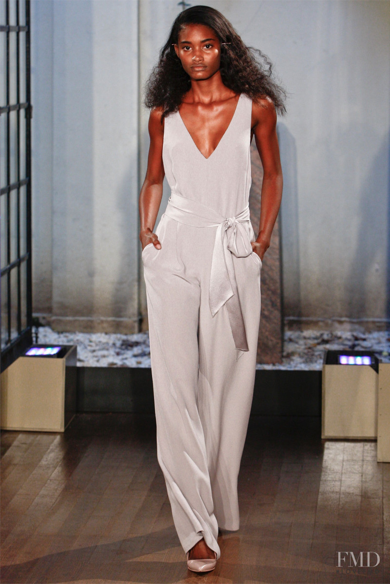 Melodie Monrose featured in  the Philosophy di Lorenzo Serafini fashion show for Spring/Summer 2012