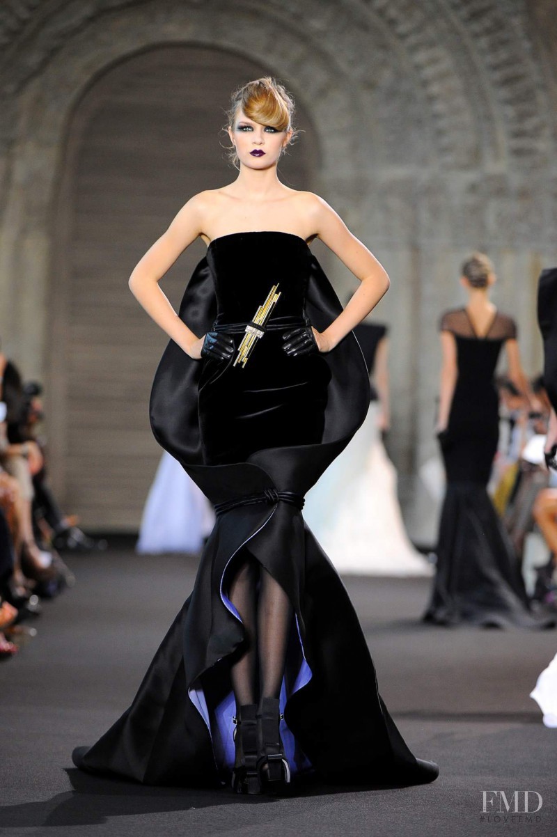 Josephine Skriver featured in  the Stéphane Rolland fashion show for Autumn/Winter 2011