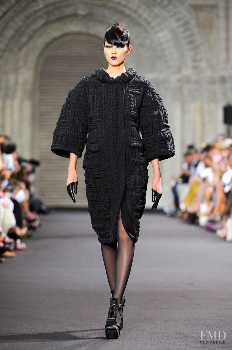 Liu Wen featured in  the Stéphane Rolland fashion show for Autumn/Winter 2011