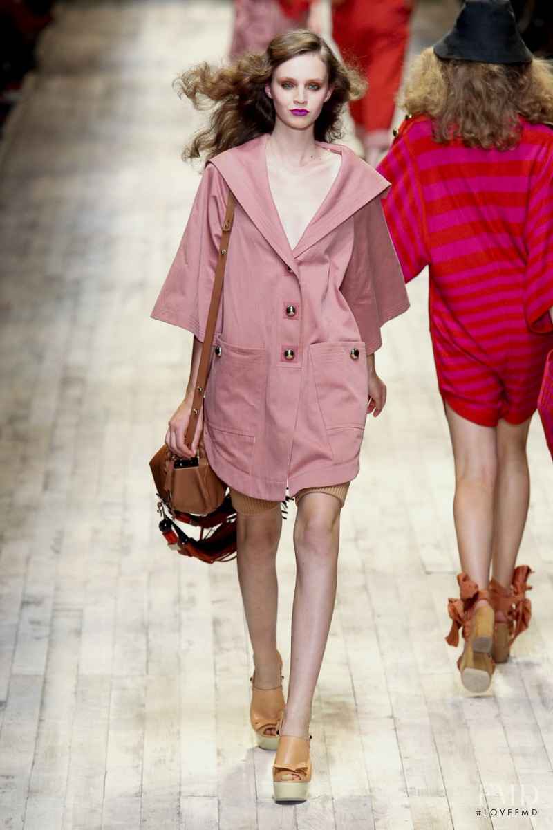 Magdalena Kulicka featured in  the Sonia Rykiel fashion show for Spring/Summer 2011