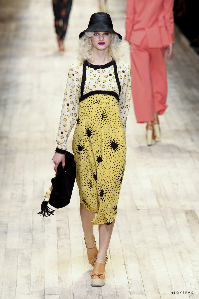 Hannah Holman featured in  the Sonia Rykiel fashion show for Spring/Summer 2011