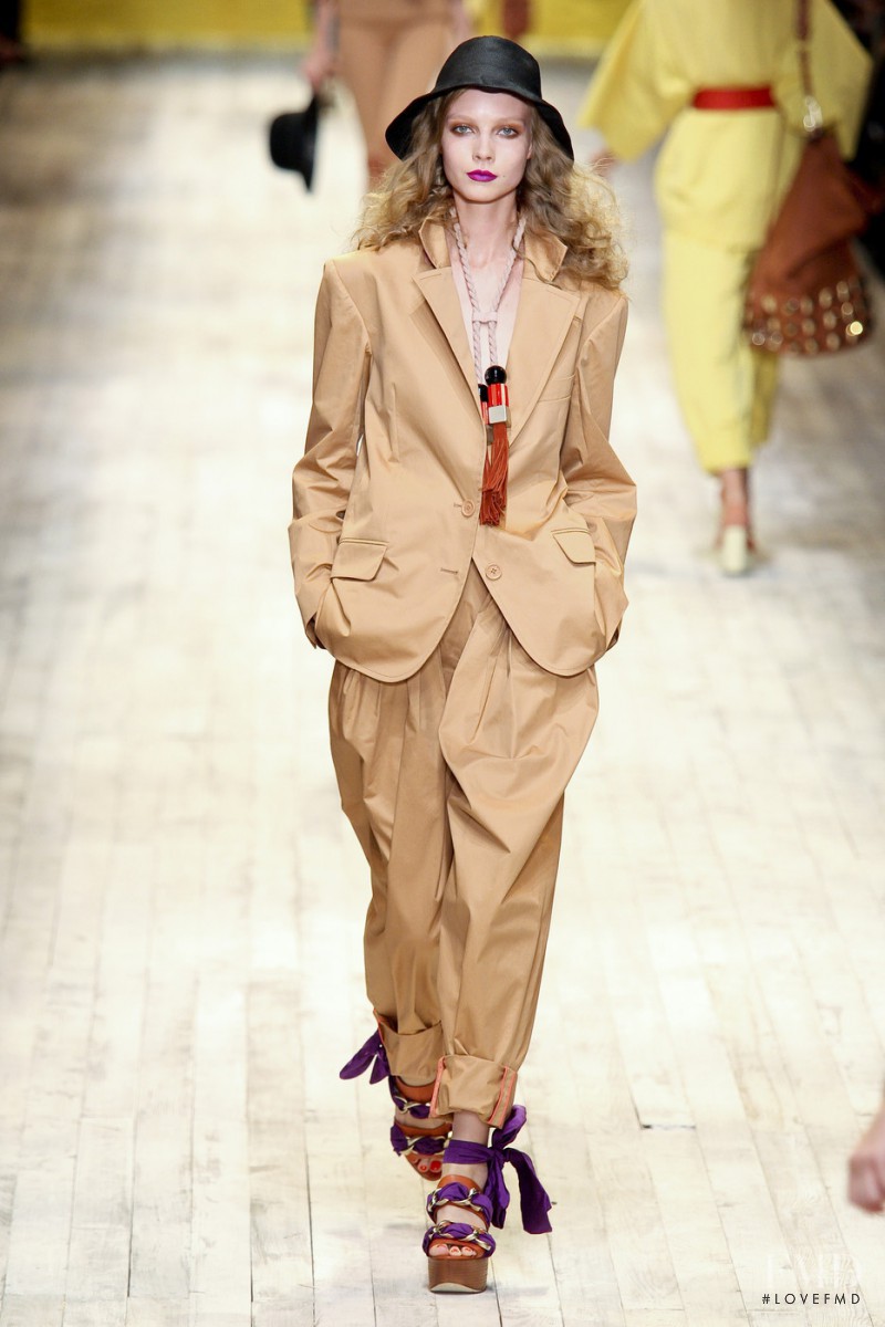 Kristy Kaurova featured in  the Sonia Rykiel fashion show for Spring/Summer 2011