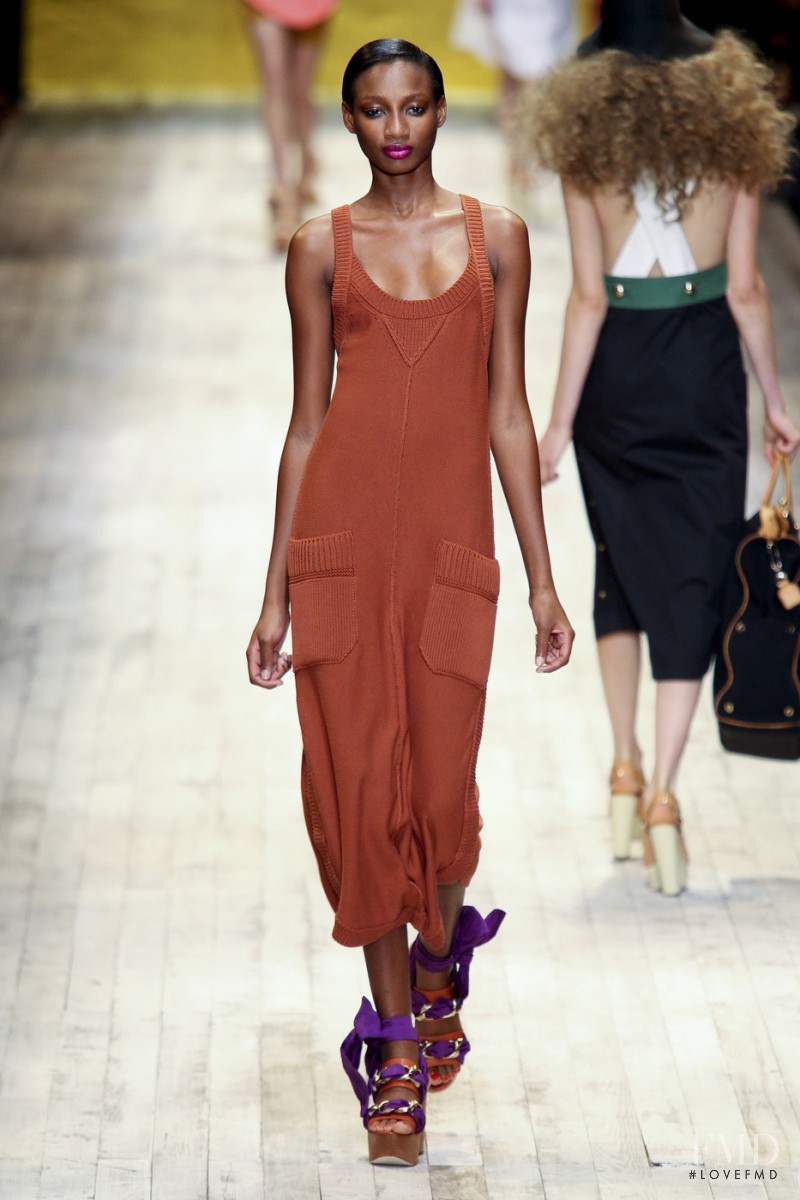 Shena Moulton featured in  the Sonia Rykiel fashion show for Spring/Summer 2011