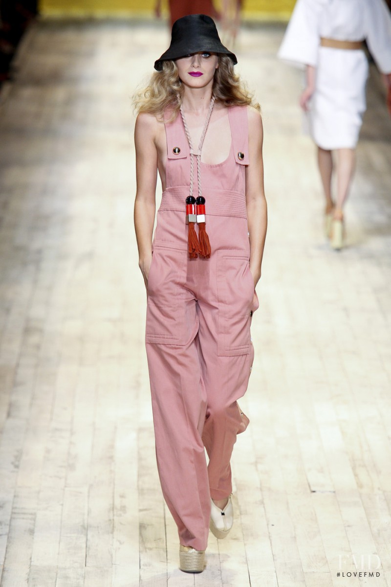 Kori Richardson featured in  the Sonia Rykiel fashion show for Spring/Summer 2011