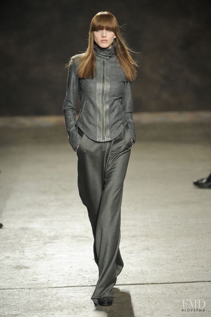 Iris Egbers featured in  the DooRi fashion show for Autumn/Winter 2011