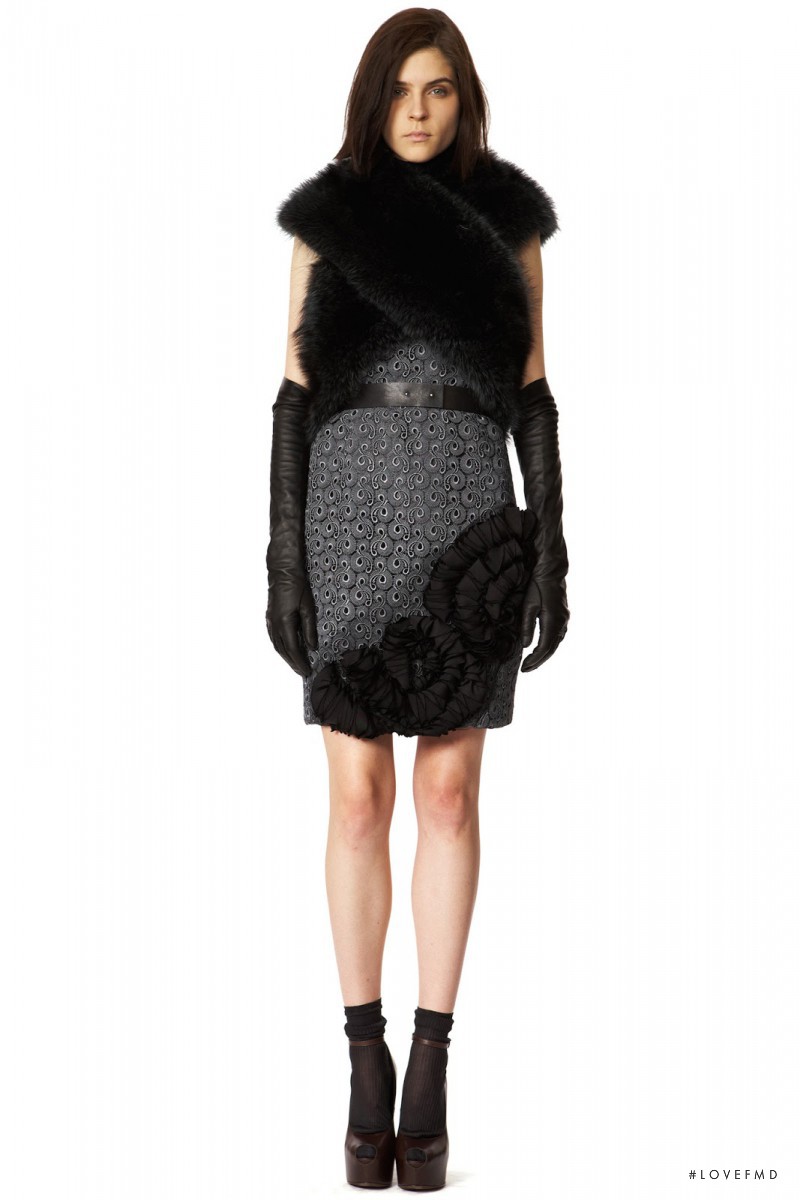Kel Markey featured in  the Vera Wang fashion show for Pre-Fall 2013