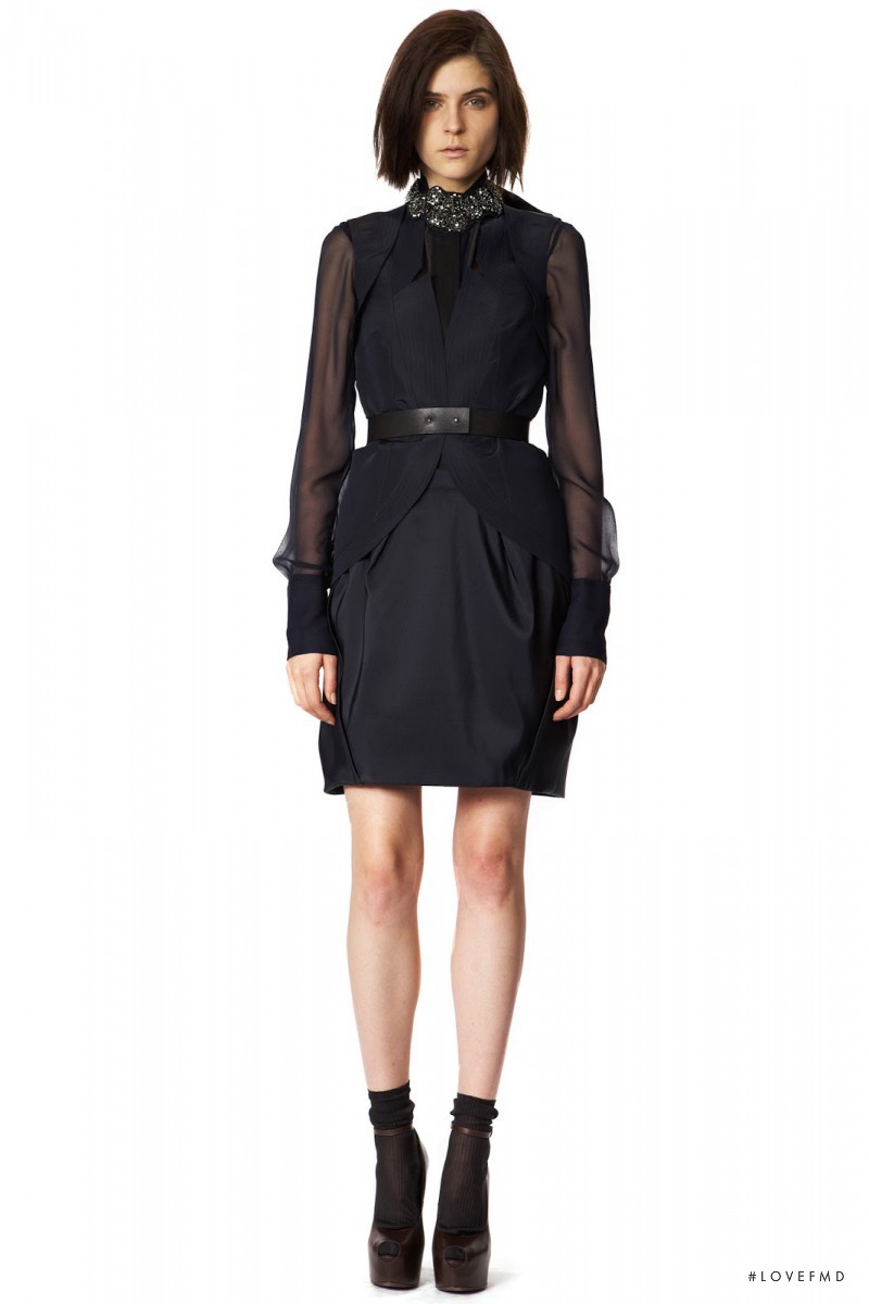 Kel Markey featured in  the Vera Wang fashion show for Pre-Fall 2013