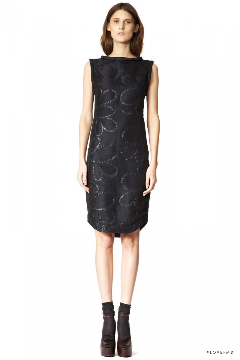 Marie Piovesan featured in  the Vera Wang fashion show for Pre-Fall 2013