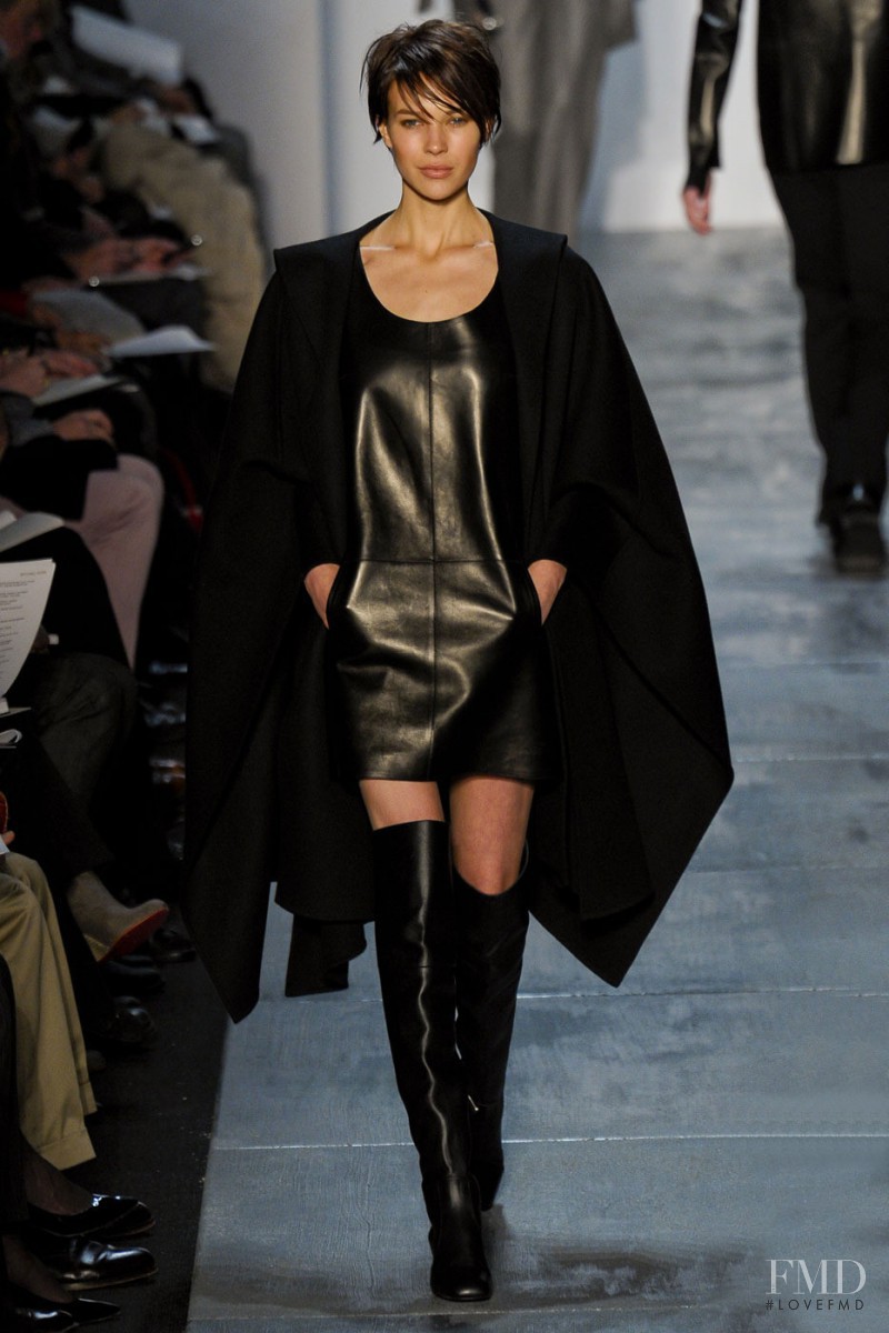 Britt Maren Stavinoha featured in  the Michael Kors Collection fashion show for Autumn/Winter 2011