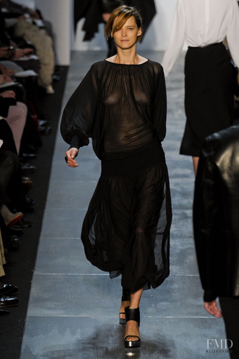 Carmen Kass featured in  the Michael Kors Collection fashion show for Autumn/Winter 2011