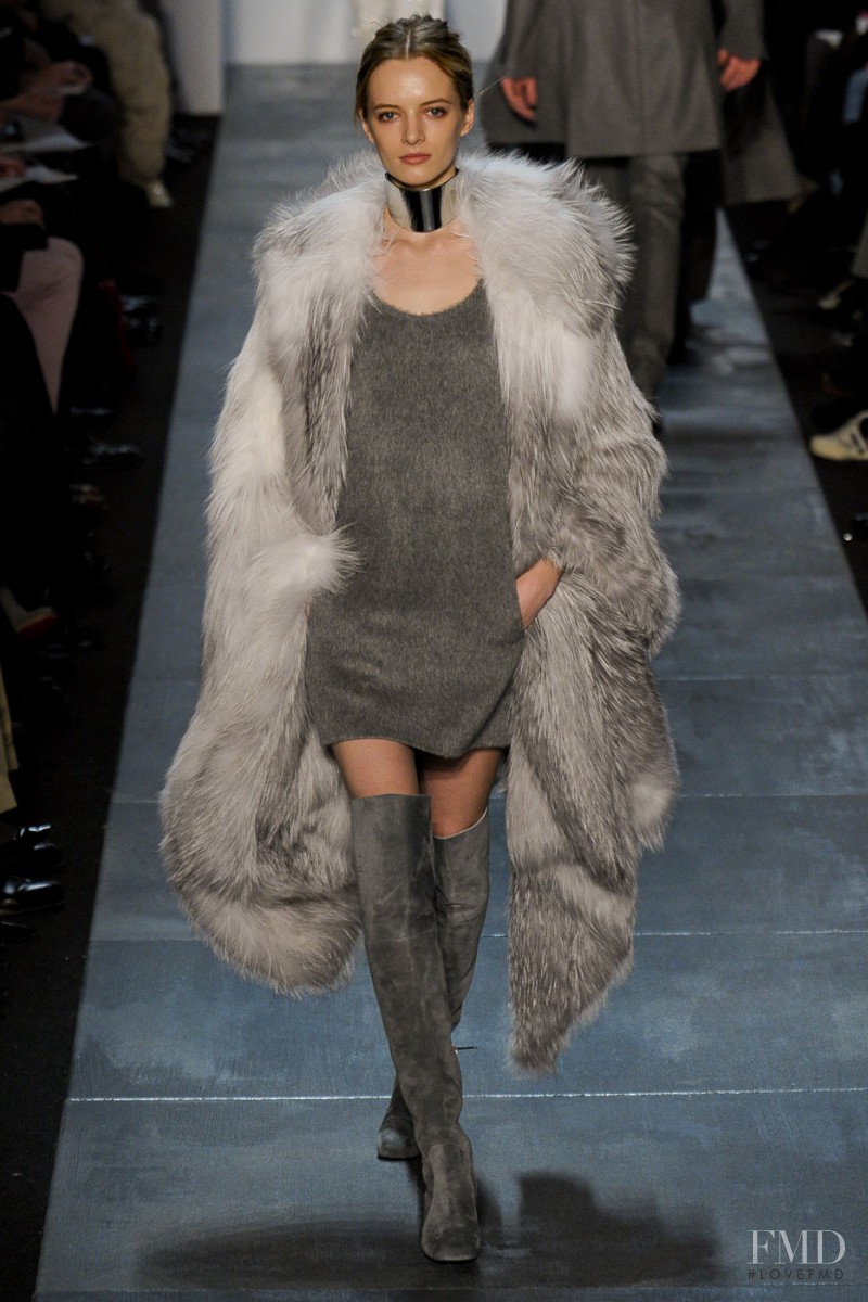 Daria Strokous featured in  the Michael Kors Collection fashion show for Autumn/Winter 2011