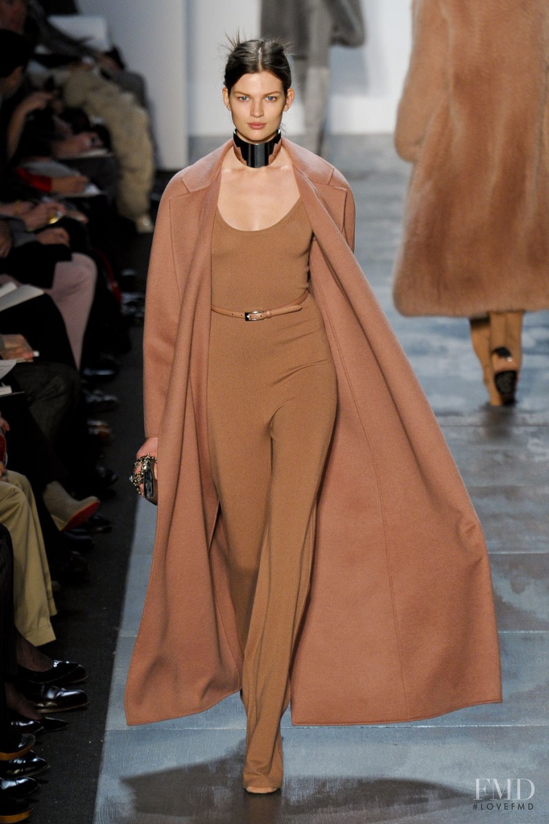 Bette Franke featured in  the Michael Kors Collection fashion show for Autumn/Winter 2011