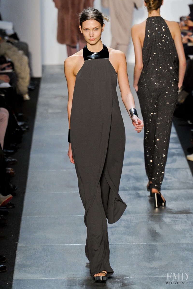 Karlie Kloss featured in  the Michael Kors Collection fashion show for Autumn/Winter 2011