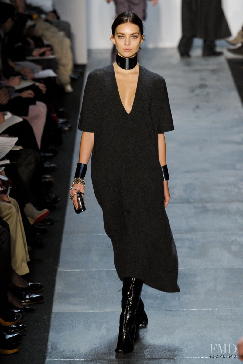 Emily Senko featured in  the Michael Kors Collection fashion show for Autumn/Winter 2011