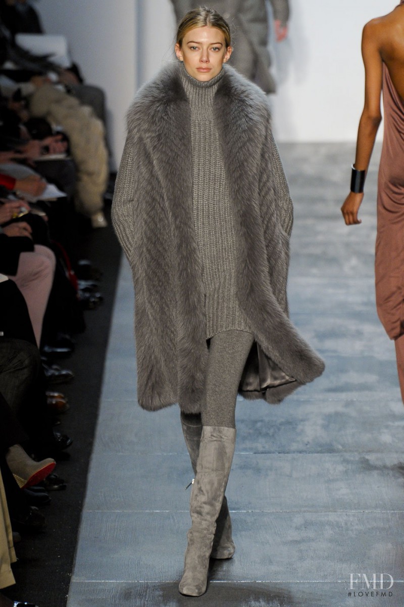 Kelli Lumi featured in  the Michael Kors Collection fashion show for Autumn/Winter 2011