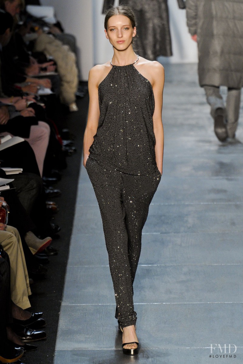 Iris Egbers featured in  the Michael Kors Collection fashion show for Autumn/Winter 2011