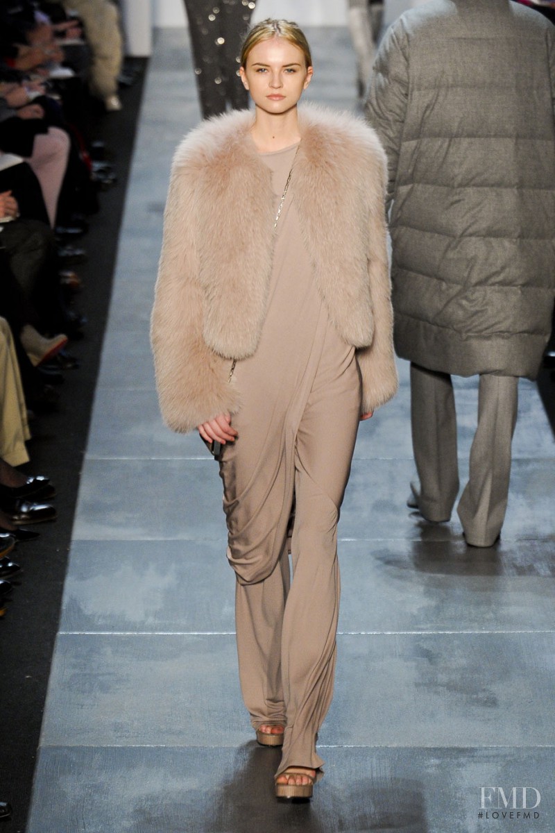 Anabela Belikova featured in  the Michael Kors Collection fashion show for Autumn/Winter 2011