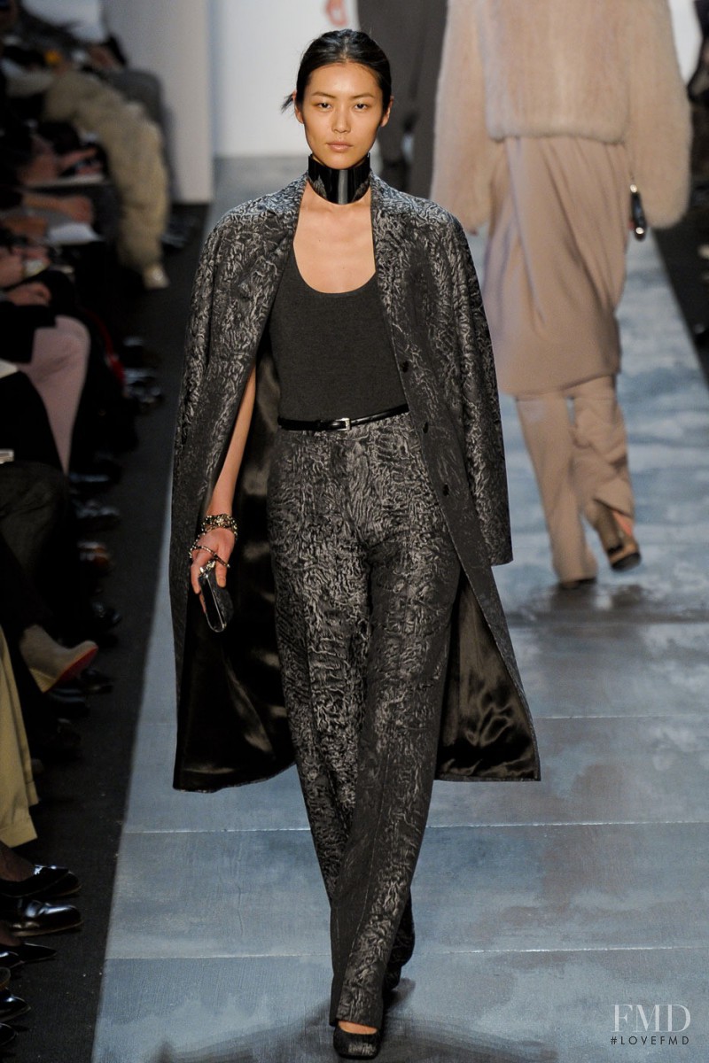 Liu Wen featured in  the Michael Kors Collection fashion show for Autumn/Winter 2011
