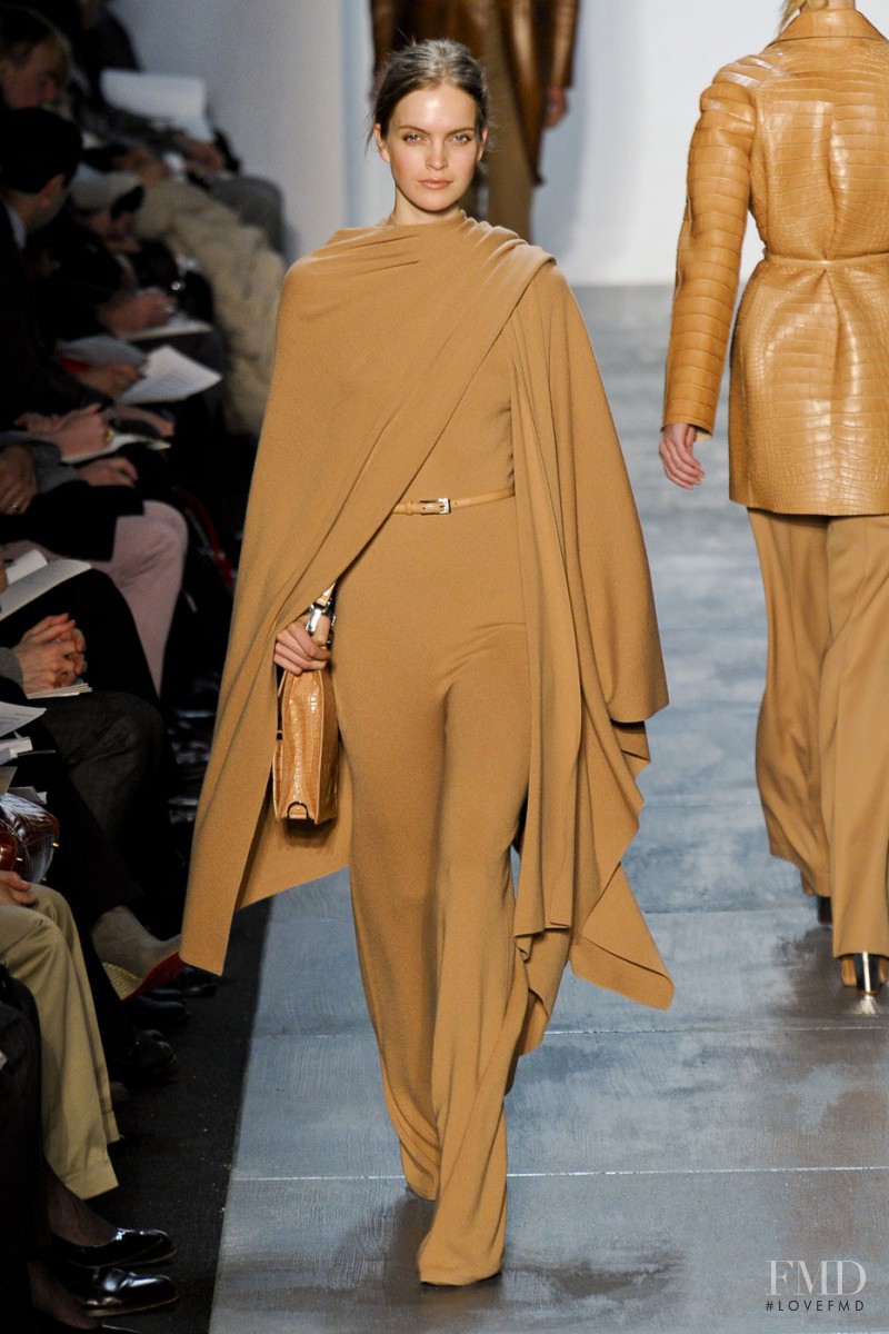 Mirte Maas featured in  the Michael Kors Collection fashion show for Autumn/Winter 2011