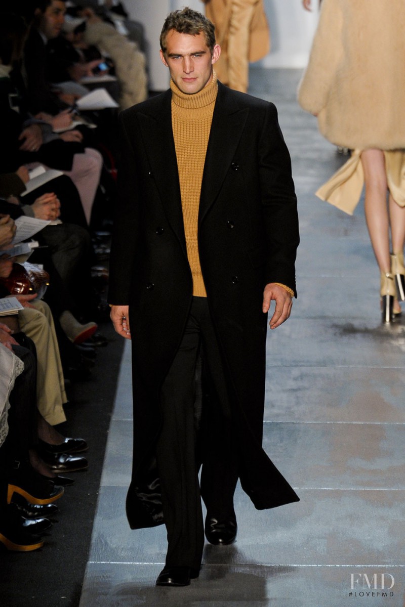 Will Chalker featured in  the Michael Kors Collection fashion show for Autumn/Winter 2011