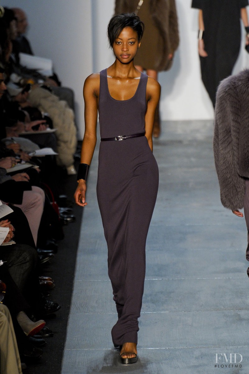 Nyasha Matonhodze featured in  the Michael Kors Collection fashion show for Autumn/Winter 2011