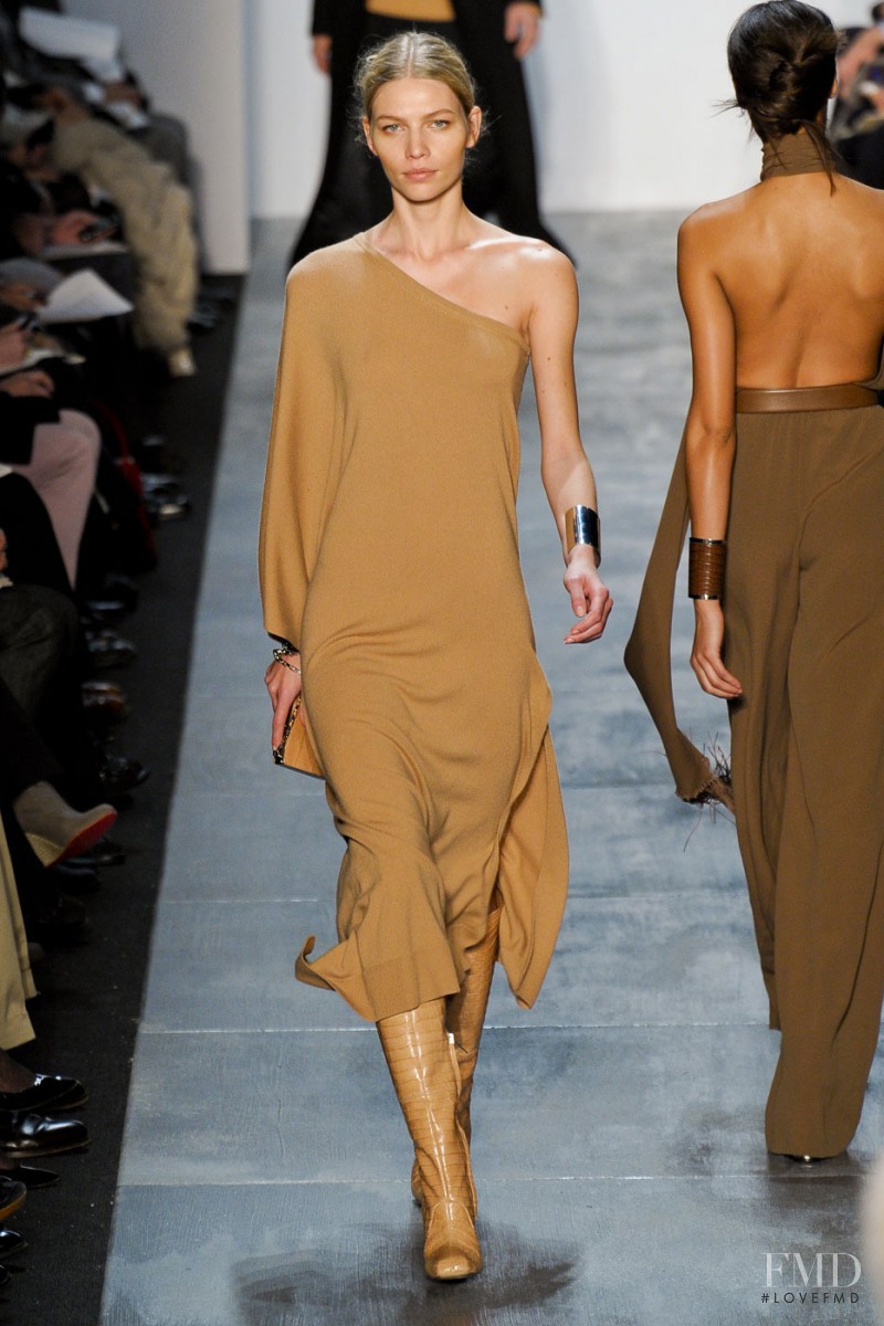 Aline Weber featured in  the Michael Kors Collection fashion show for Autumn/Winter 2011